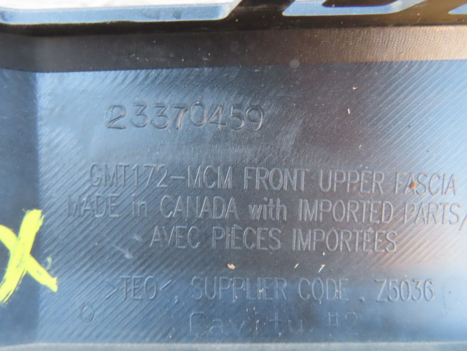 2016 2017 CHEVROLET EQUINOX FRONT BUMPER COVER OEM