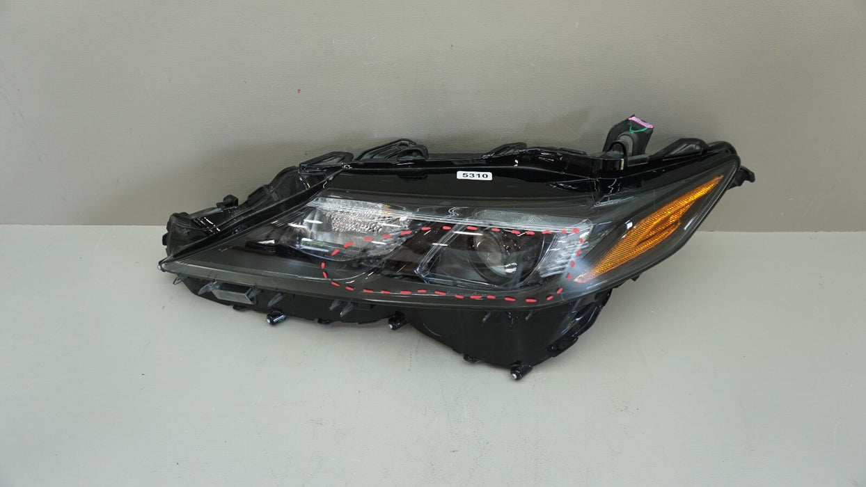 2019 TOYOTA CAMRY L LE SE FRONT LEFT DRIVER SIDE HEADLIGHT LIGHT LAMP LED OEM