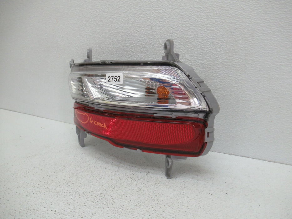 2019-2021 KIA SPORTAGE RAER RIGHT PASSENGER SIDE BUMPER LIGHT TAIL LIGHT OEM