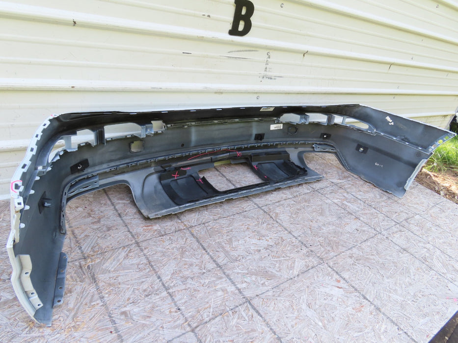 2017-2019 AUDI Q7 SUV REAR BUMPER COVER W/ LOWER VALANCE PANEL OEM 4M0807511