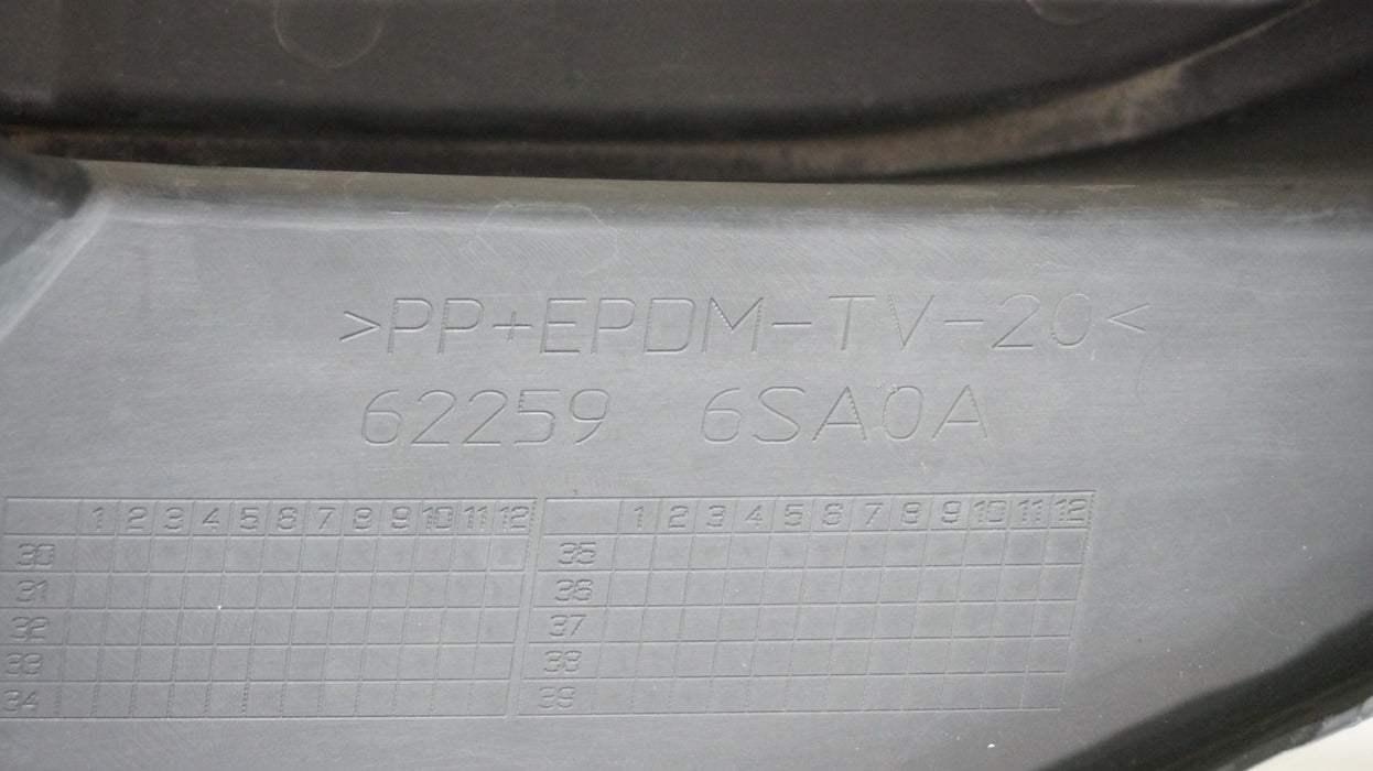 2022-2023 INFINITI QX60 FRONT LOWER BUMPER VALANCE PANEL OEM 622596SA0A