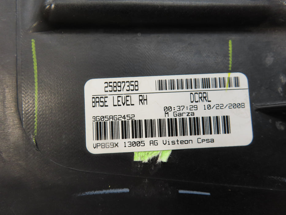 2008-2014 CADILLAC CTS FRONT RIGHT PASSENGER SIDE HEADLIGHT OEM