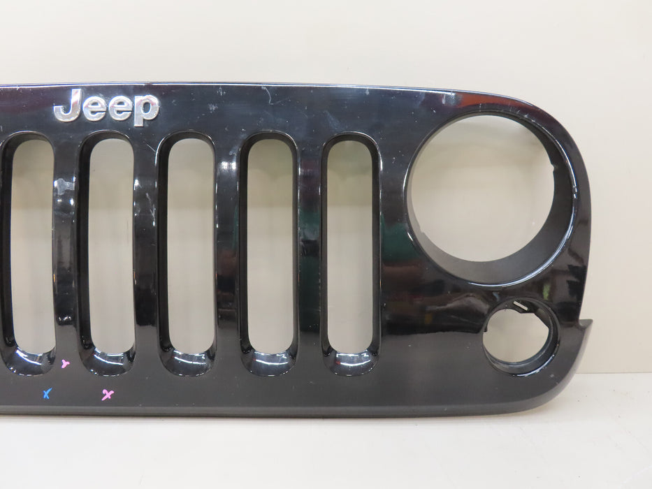 2007-2018 JEEP WRANGLER JK FRONT RADIATOR GRILL GRILLE OEM 1BM91TRM
