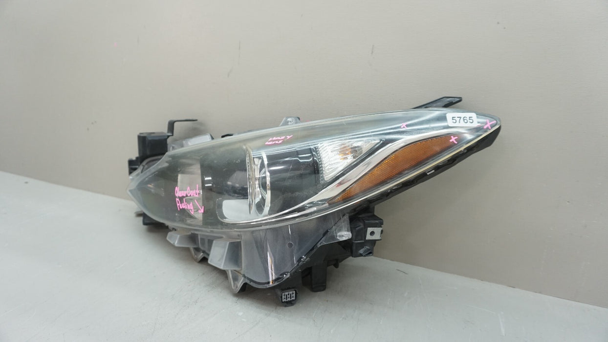 2013-2016 MAZDA 3 FRONT LH LEFT DRIVER SIDE HALOGEN HEADLIGHT OEM