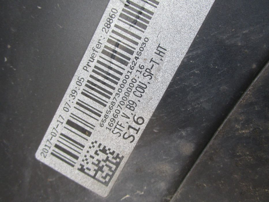 17 18 AUDI A5 BASE FRONT BUMPER COVER OEM