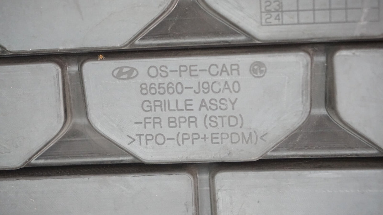 2022-2023 HYUNDAI KONA FRONT LOWER GRILLE GRILL 86560-J9CA0 OEM