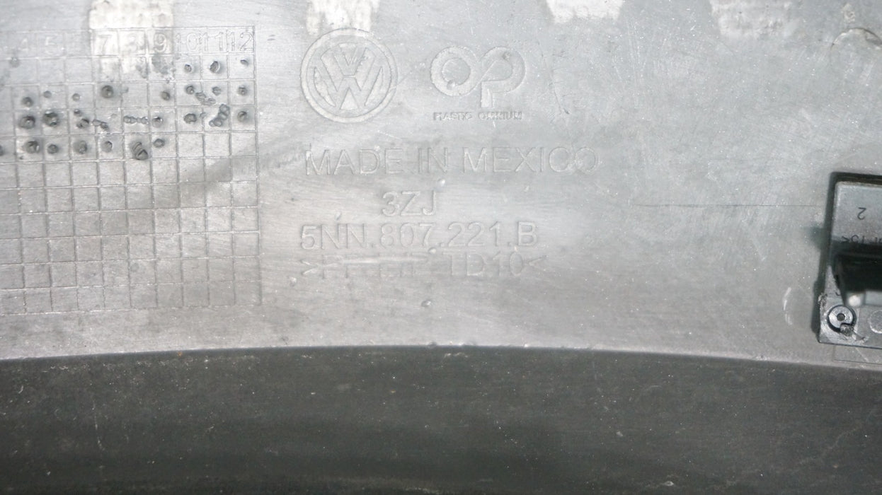 2022-2023 VOLKSAGEN TIGUAN FRONT BUMPER COVER PANEL 5NN807221B OEM