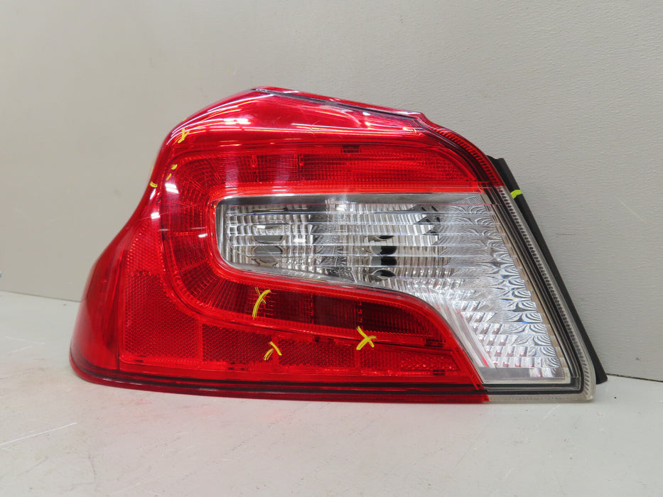 2015-2017 Subaru WRX STI LEFT DRIVER Tail Light Lamp OEM HALOGEN