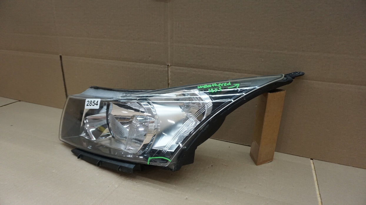 2011-2015 CHEVROLET CRUZE FRONT LH LEFT DRIVER SIDE HEADLIGHT OEM 11 12 13 14 15