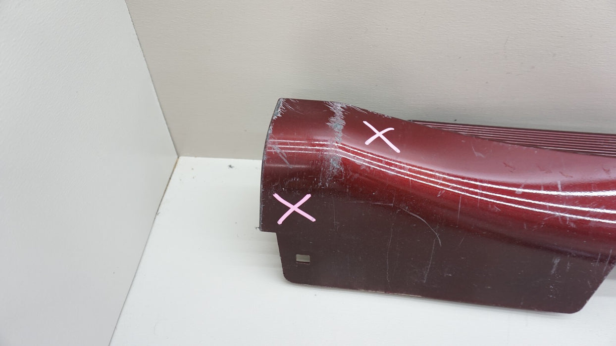 2017-2024 CHRYSLER PACIFICA LH LEFT ROCKER PANEL MOLDING RED OEM 5RP20TRMA