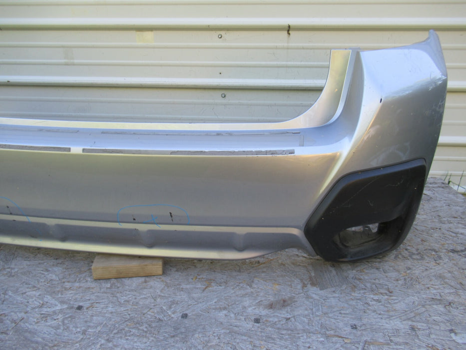 2018-2019 SUBARU CROSSTRACK REAR BUMPER COVER PLASTIC SILVER FACTORY OEM