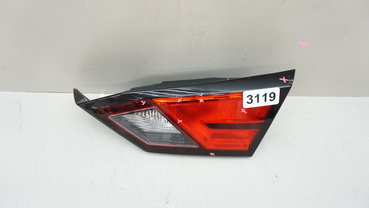 2019-2022 NISSAN ALTIMA REAR RH RIGHT PASSENGER SIDE INNER TAIL LIGHT OEM