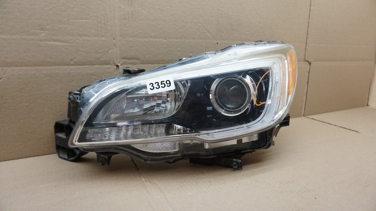2015-2017 SUBARU LEGACY OUTBACK FRONT LEFT DRIVER SIDE HEADLIGHT HEADLAMP OEM