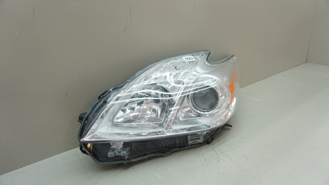 2012-2015 TOYOTA PRIUS FRONT LEFT DRIVERS SIDE HEADLIGHT HALOGEN OEM 13 14
