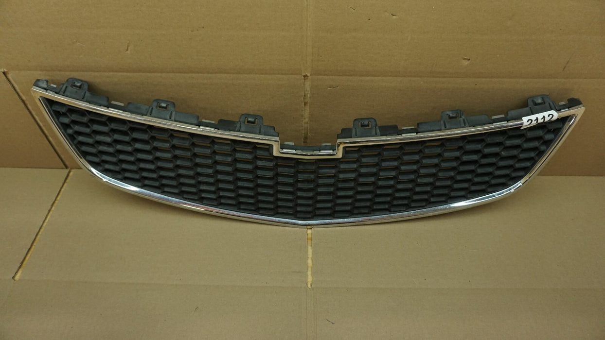 2011-2014 CHEVROLET CRUZE FRONT LOWER GRILL GRILLE CHROME SHELL BLACK GM1200624