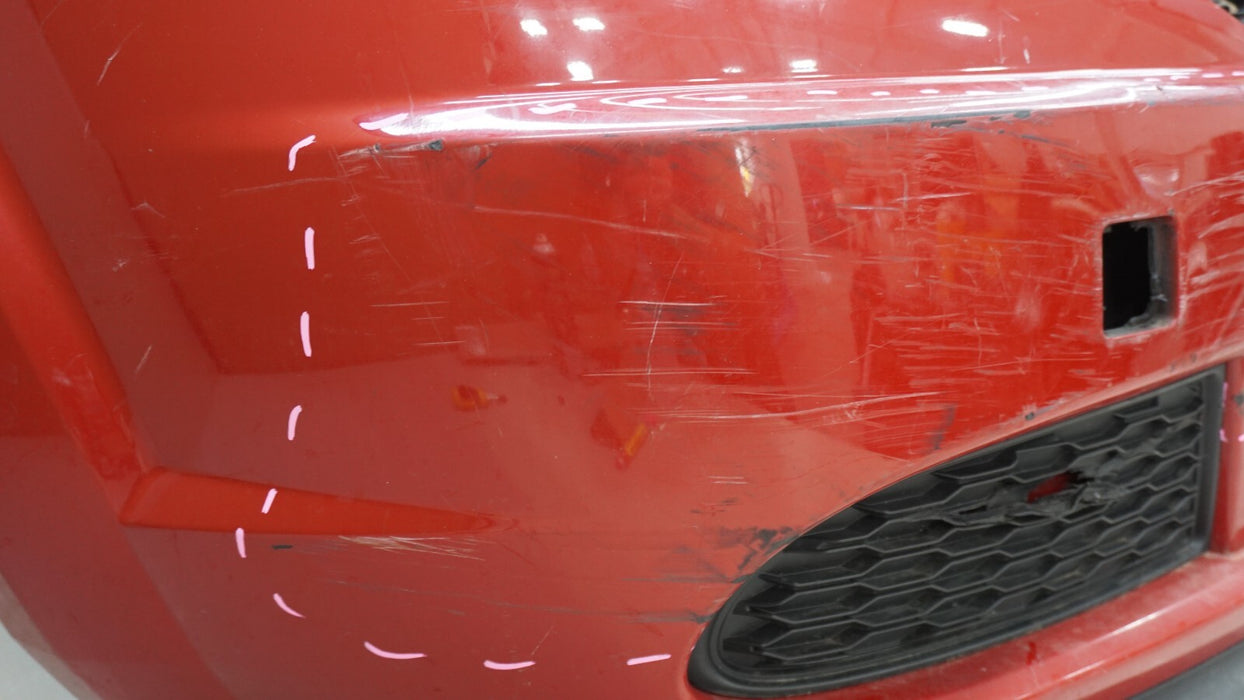 2013-2017 DODGE JOURNEY SE FRONT BUMPER COVER W/ GRILLE GRILL OEM 1RM50TRMAB