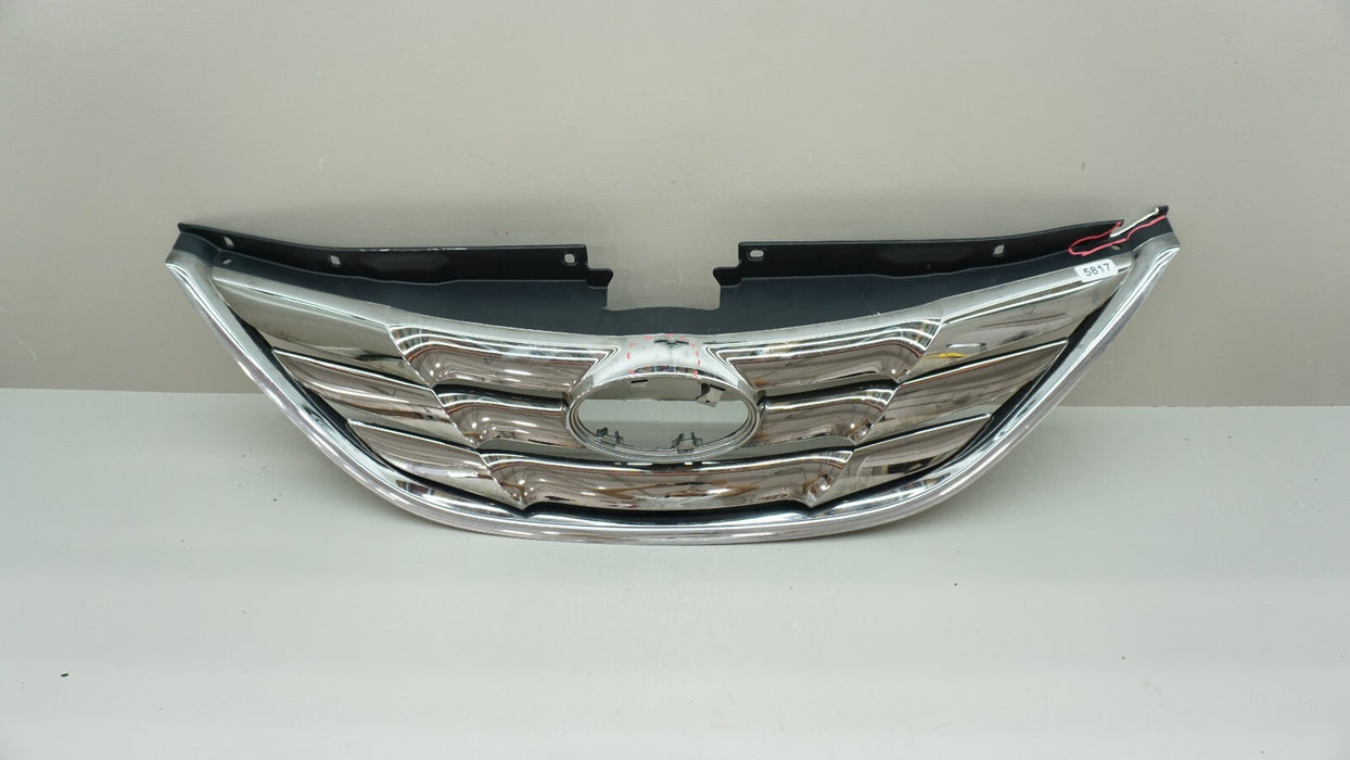 2011-2013 HYUNDAI SONATA FRONT BUMPER UPPER GRILL GRILLE OEM 86350-3S100