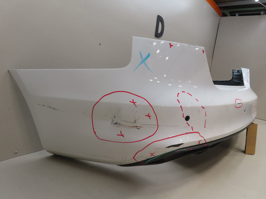 2009-2012 AUDI A4 S-LINE REAR BUMPER COVER W/VALANCE OEM
