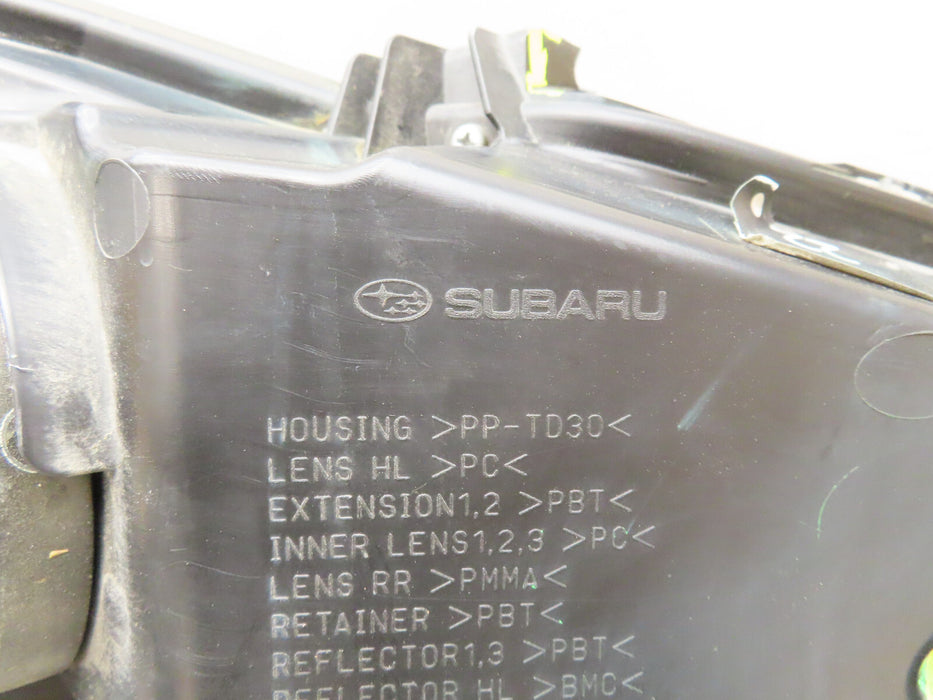 2018 2019 SUBARU OUTBACK FRONT LEFT DRIVER HALOGEN HEADLIGHT LAMP OEM