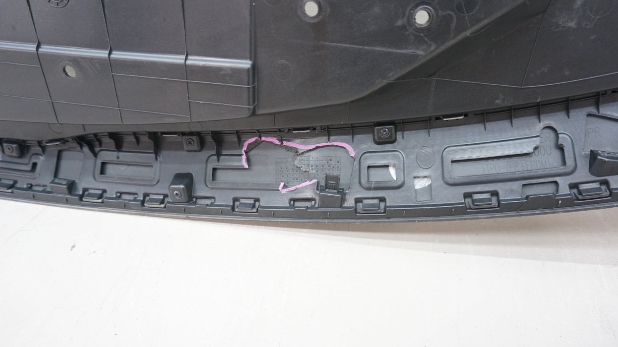 2020-2025 KIA SOUL FRONT BUMPER UPPER MOLDING TRIM OEM 86599-K0000