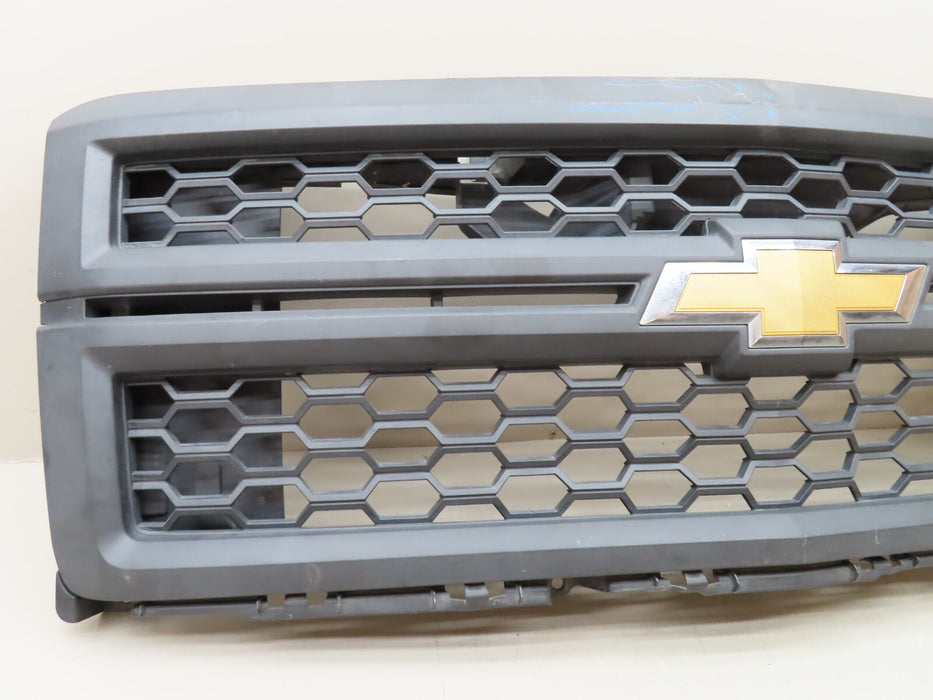 2014-2015 Chevrolet Silverado 1500 Work Truck FRONT Black Grille GRILL OEM
