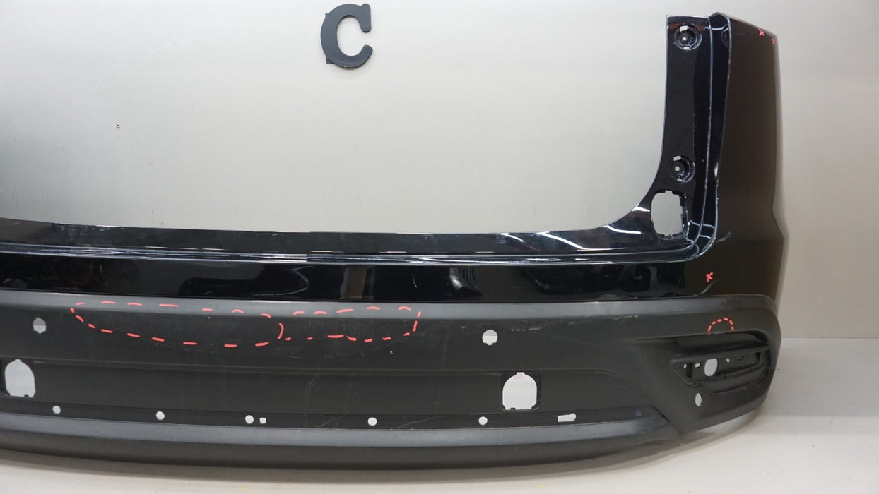 2016-2020 MAZDA CX-9 TOURING REAR BUMPER COVER W/ SENSOR HOLE OEM TK48-50-221