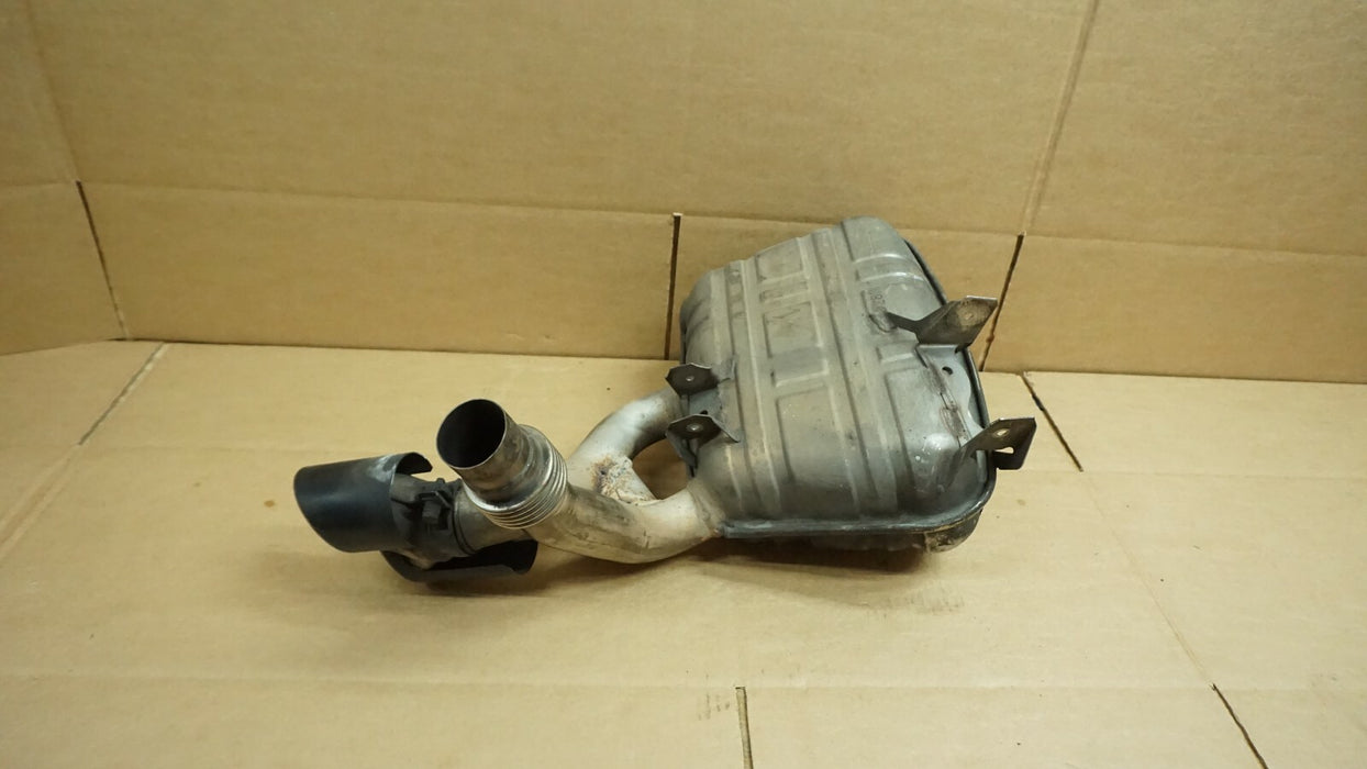 2005-2008 PORSCHE 911 3.8L LEFT DRIVER SIDE EXHAUST MUFFLER WITH TIPS OEM