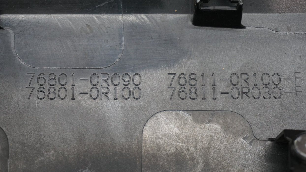 2021-2023 TOYOTA RAV4 REAR TRUNK LIFTGATE FINISH PANEL TRIM 76801-0R090 OEM