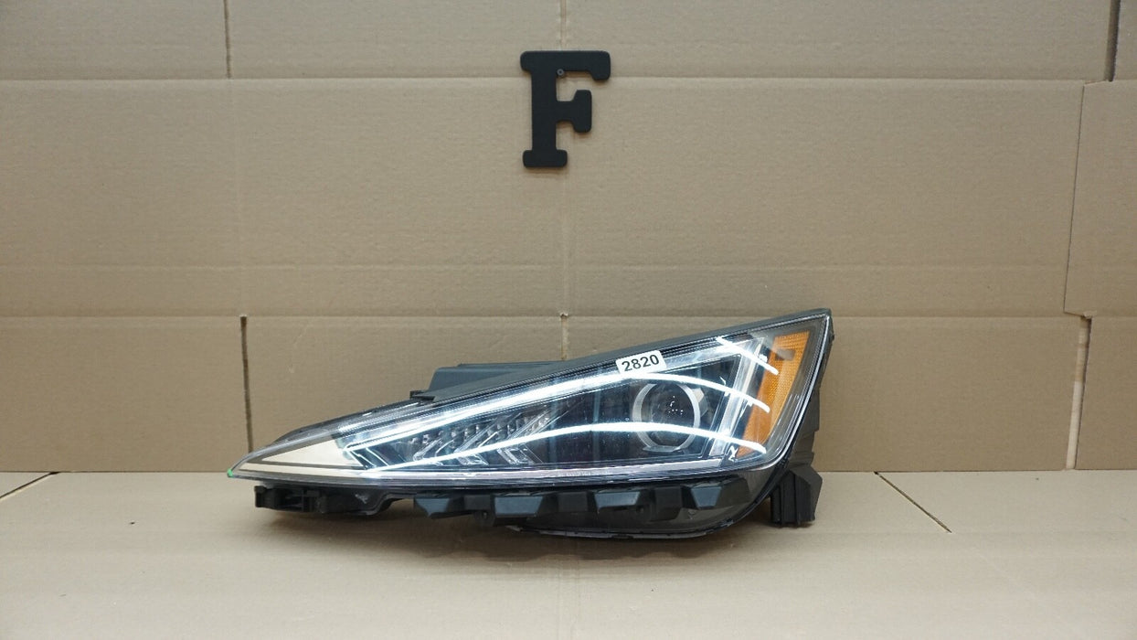 2019-2020 HYUNDAI ELANTRA FRONT LH LEFT DRIVER SIDE HEADLIGHT OEM 19 20