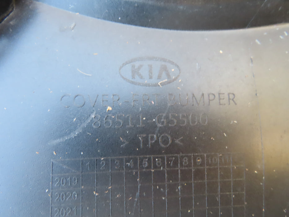 2020-2021 KIA NIRO FRONT BUMPER COVER OEM