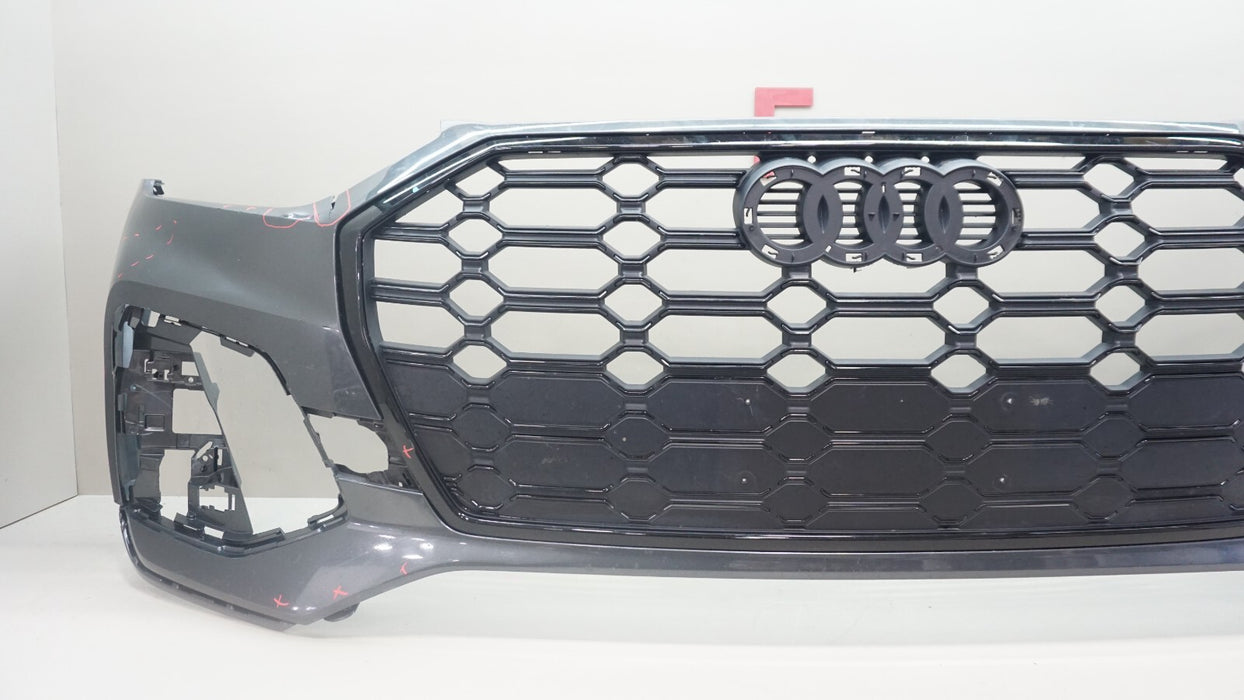 2021-2023 AUDI Q5 FRONT BUMPER COVER W/ GRILLE 80A807437 OEM 21 22 23