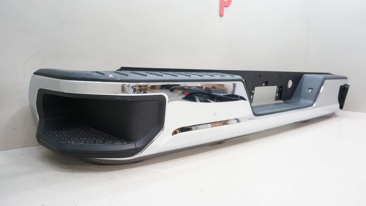 2019-2023 CHEVROLET SILVERADO/GMC SIERRA 1500 REAR METAL BUMPER OEM