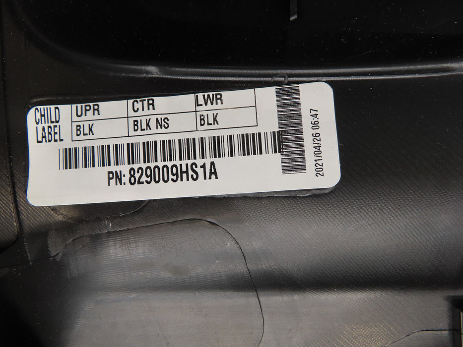 2013 NISSAN ALTIMA REAR RIGHT PASSNER SIDE DOOR PANEL OEM