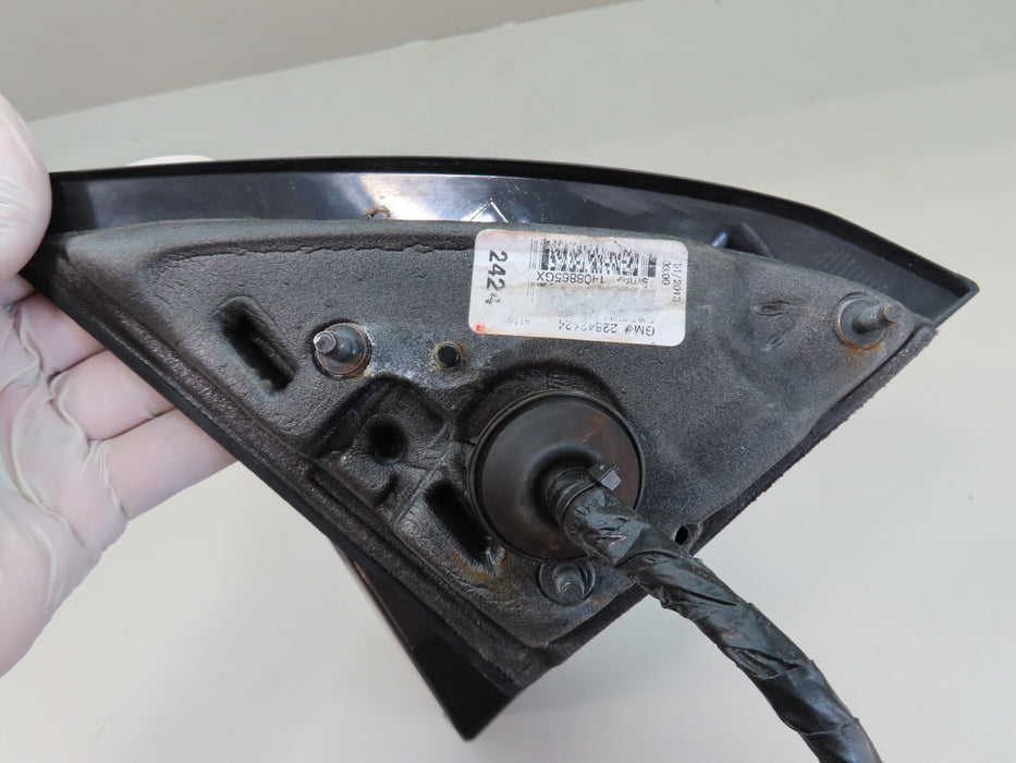 2013-2014 CHEVROLET TRAVERSE FRONT LEFT EXTERIOR REAR VIEW MIRROR OEM 22842424