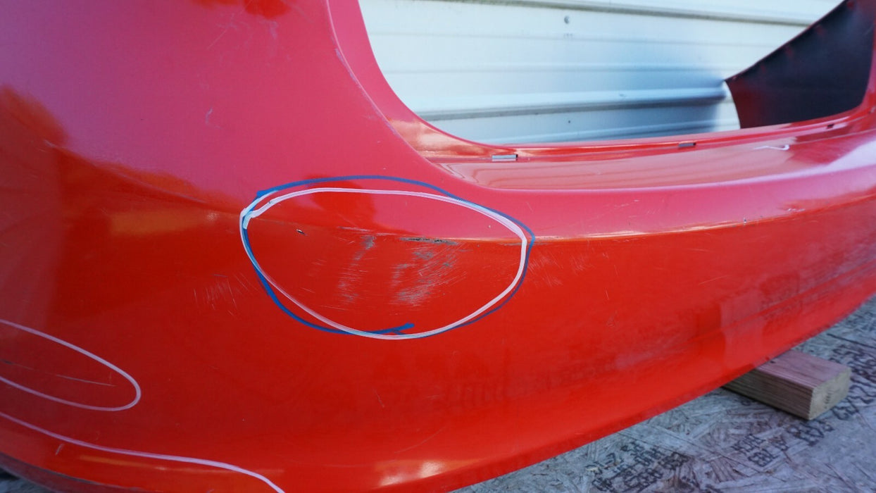 2011-2013 FORD FIESTA SEDAN REAR BUMPER COVER PANEL PLASTIC AFTERMARKET 11 12 13
