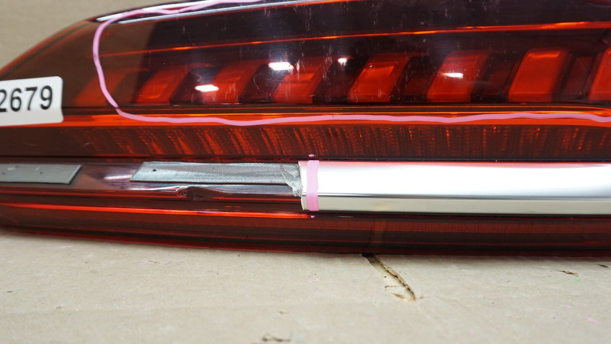 2020-2022 AUDI Q7 REAR RIGHT PASSENGER SIDE TAIL LIGHT LED OEM 20 21 22