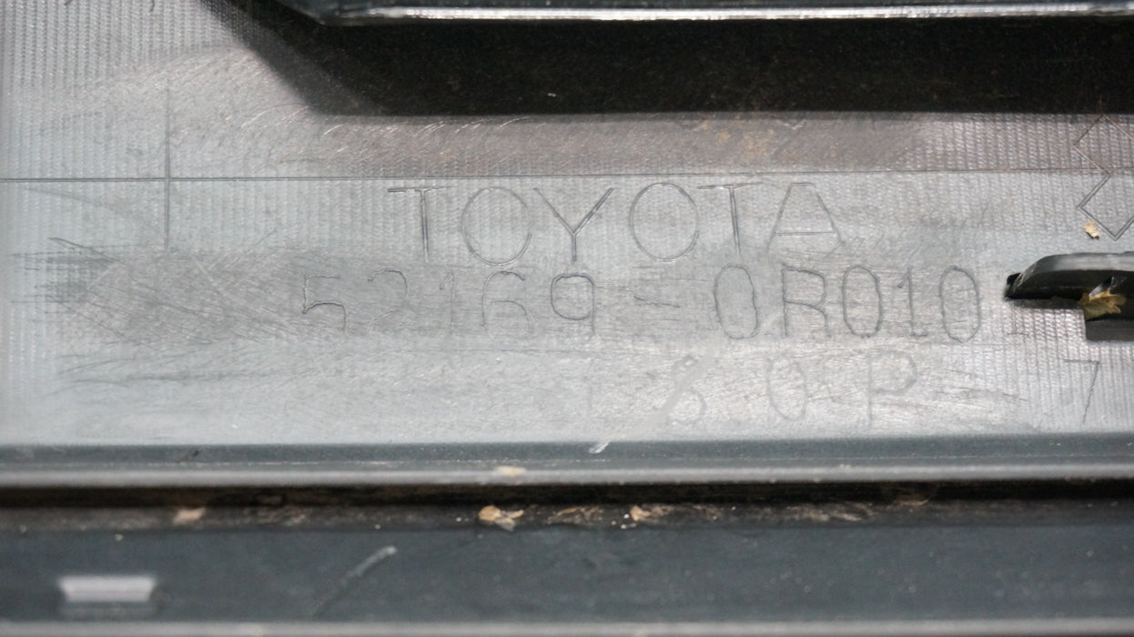 2016-2018 TOYOTA RAV4 REAR UPPER BUMPER COVER PANEL OEM