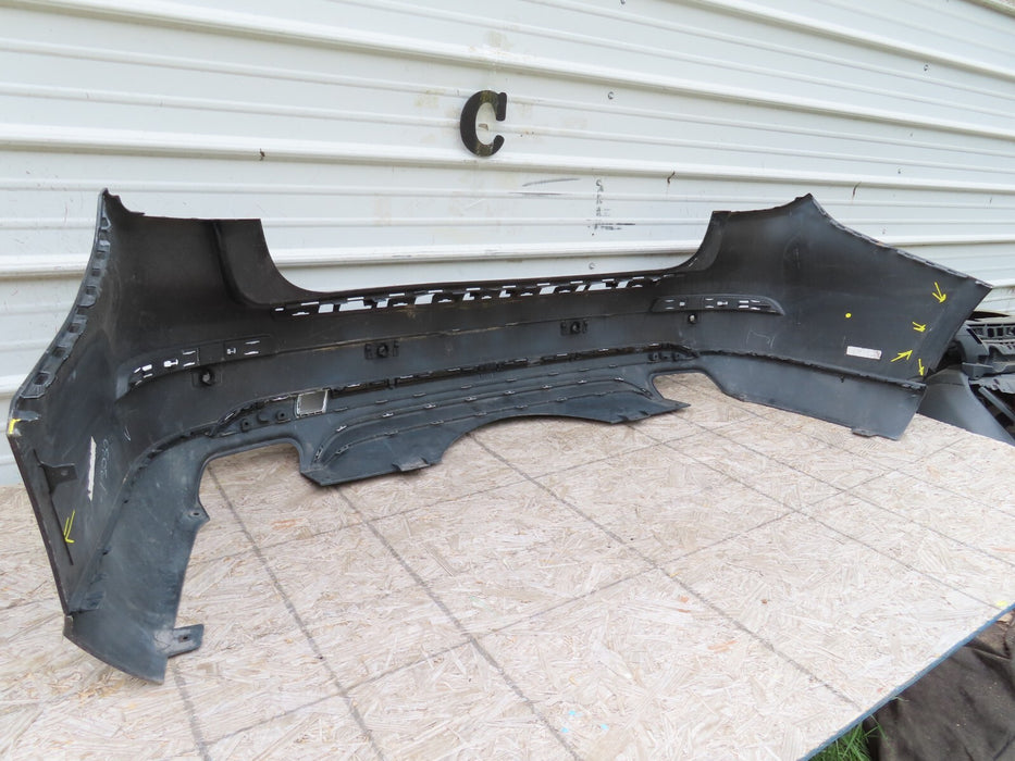 2013-2016 MERCEDES GL450 X166 REAR BUMPER COVER W/ LOWER VALANCE OEM A1668855600