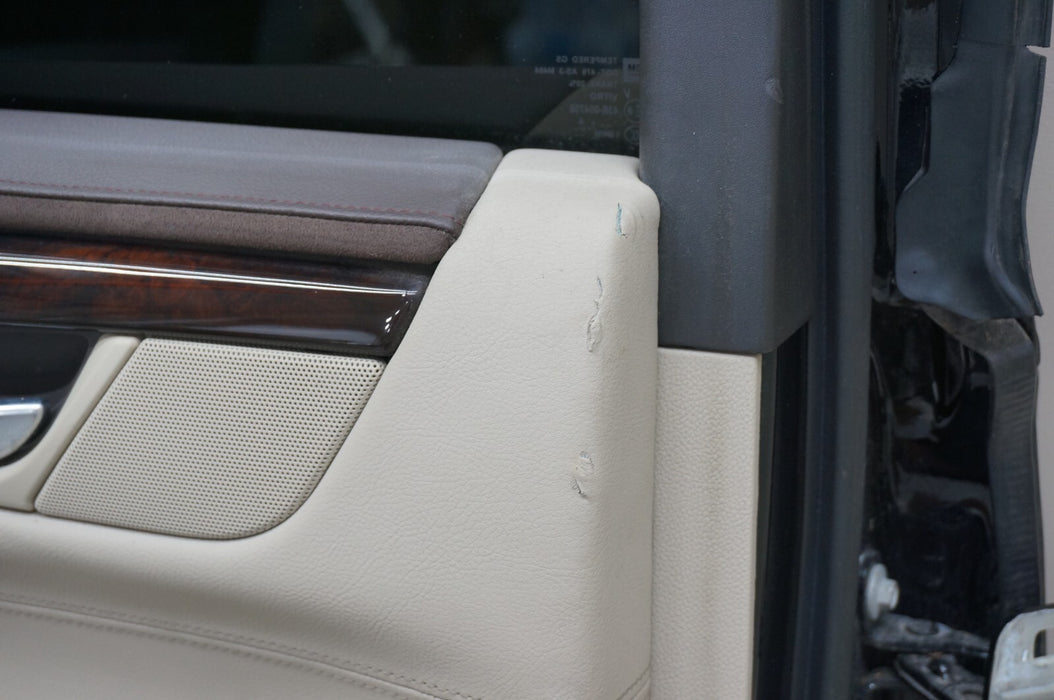 2015-2020 CADILLAC ESCALADE REAR LEFT DRIVERS SIDE DOOR PANEL W/ INNER TRIM OEM