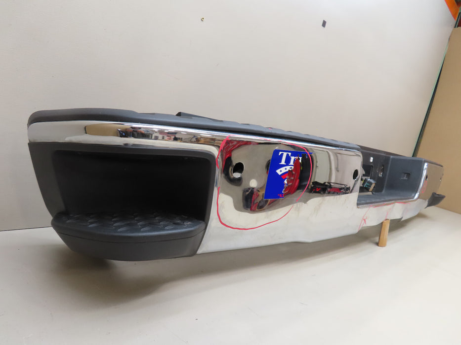 2014-2019 GMC CHEVROLET SILVERADO/SIERRA 1500 REAR BUMPER METAL OEM