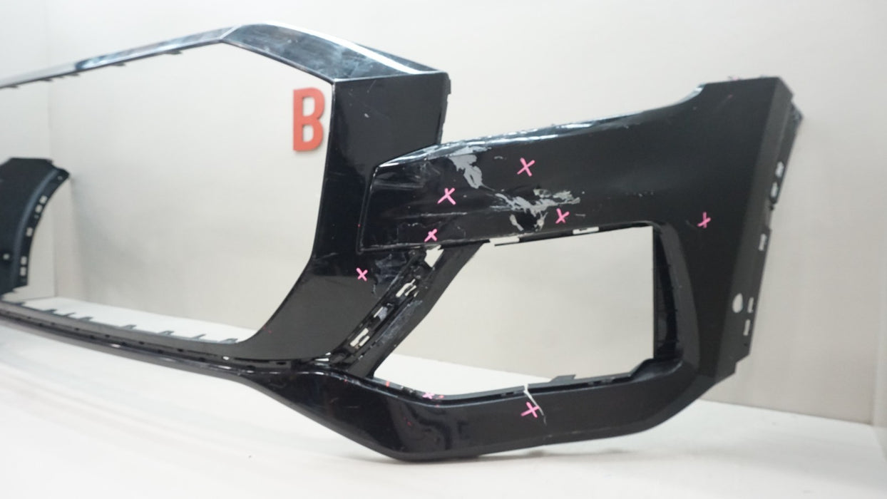 2019-2021 AUDI Q8 S-LINE FRONT BUMPER COVER PANEL OEM 4M8807437D