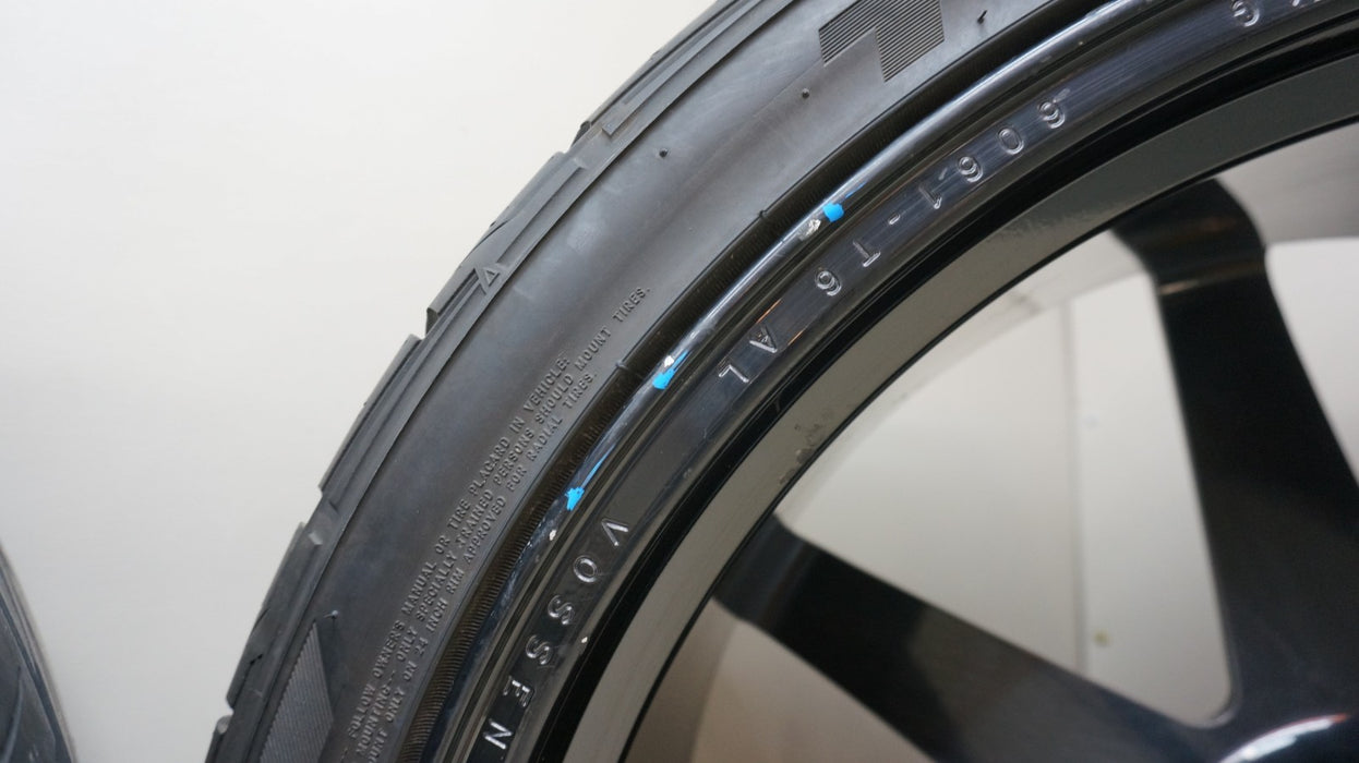 ROLLS ROYCE VOSSEN FORGED SERIES S17-11 SET RIMS W TIRES. NO TPMS SENSORS