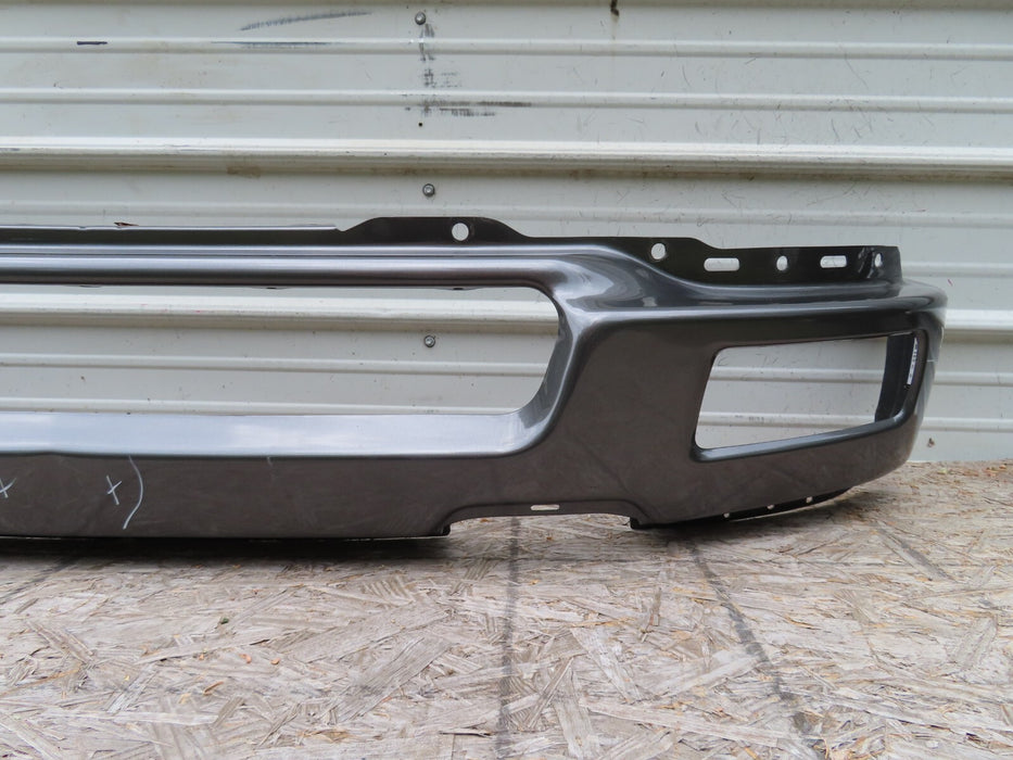 2004-2005 FORD F-150 FRONT METAL BUMPER COVER W/ FOG LIGHT HOLE AFTERMARKET