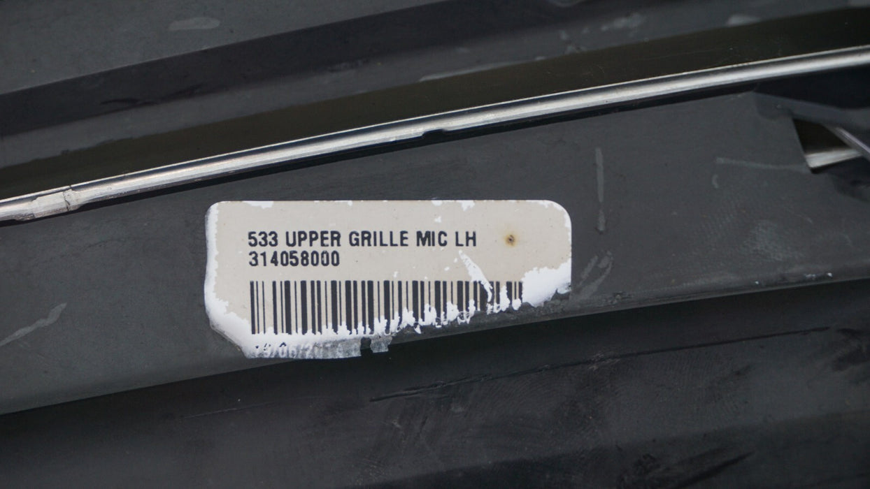 2013-2016 LINCOLN MKZ FRONT LEFT SIDE BUMPER UPPER GRILLE GRILL OEM 314058000