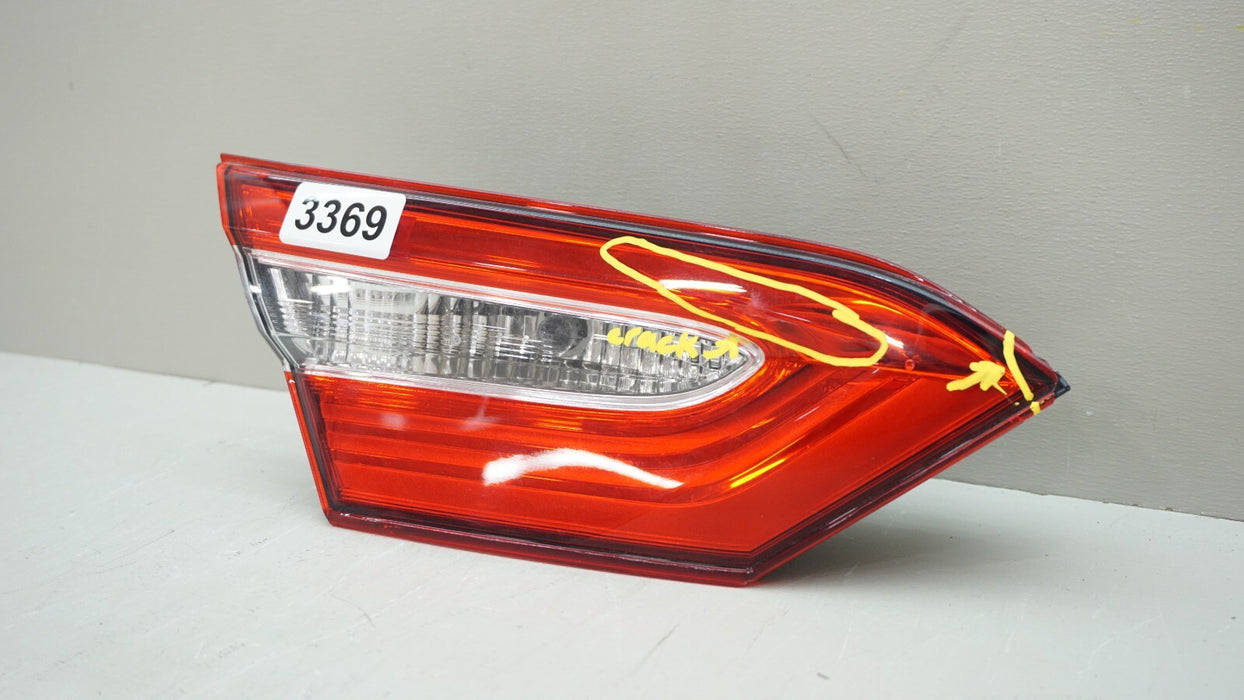 2018-2023 TOYOTA CAMRY REAR LEFT DRIVERS SIDE INNER TAIL LIGHT OEM