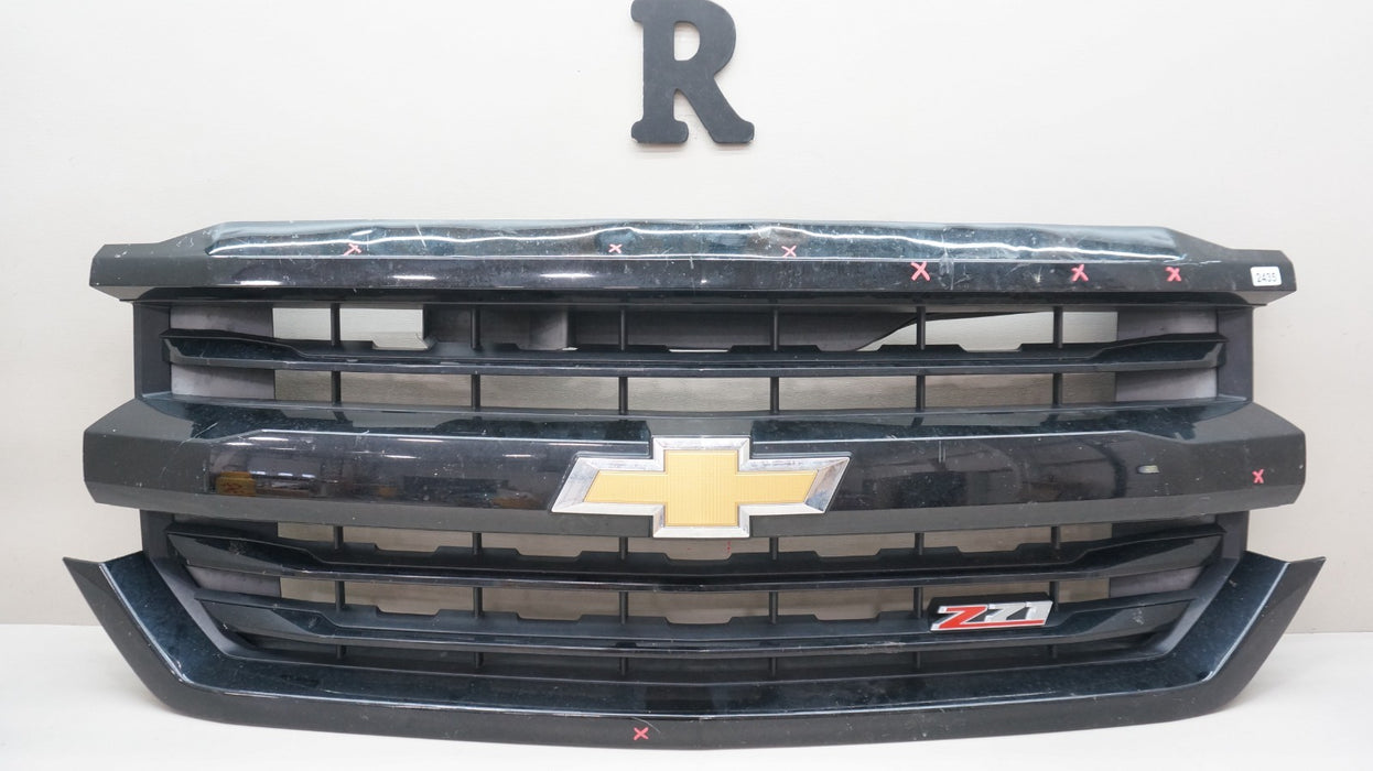 2016-2018 CHEVROLET SILVERADO 1500 FRONT RADIATOR GRILLE GRILL 23485656 OEM