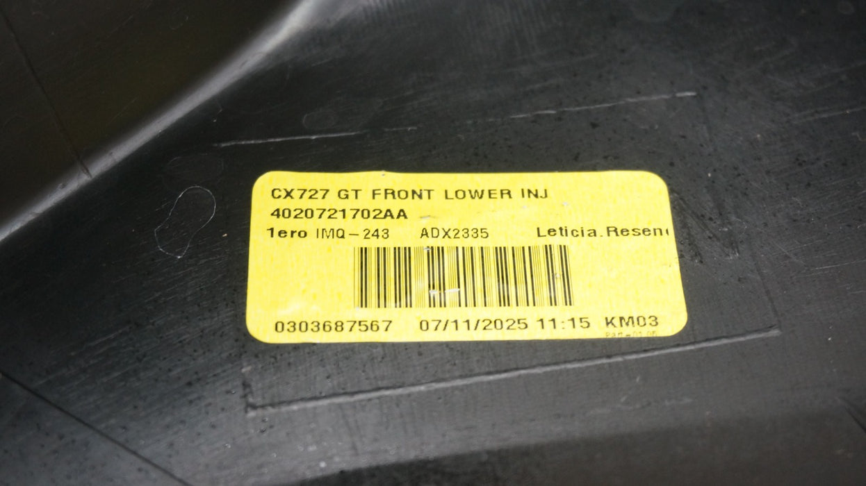 2021-2024 FORD MUSTANG MACH-E GT FRONT LOWER BUMPER VALANCE COVER OEM LK9B17F775