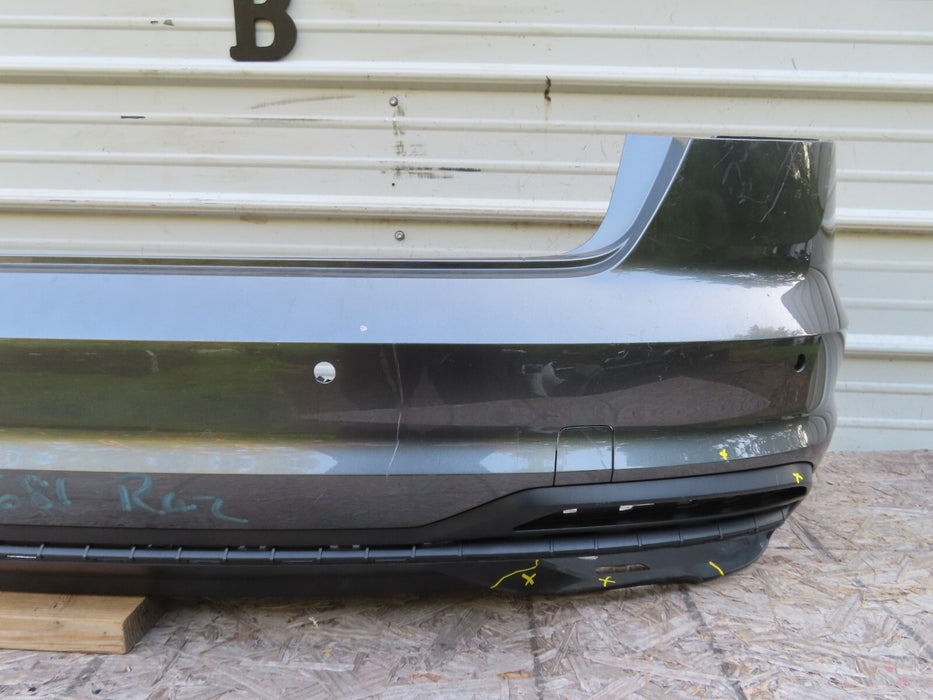2020-2021 AUDI A4 SEDAN REAR BUMPER COVER W/ SPOILER VALANCE OEM 8W5807511M
