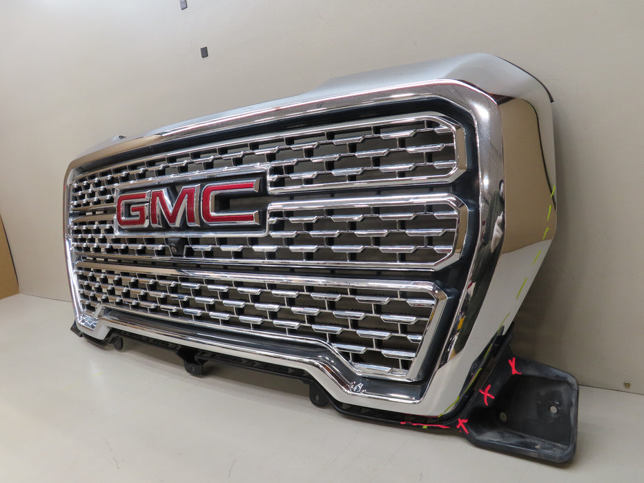 2019 2020 2021 GMC SIERRA DENALI 1500 FRONT RADIATOR GRILLE GRILL OEM
