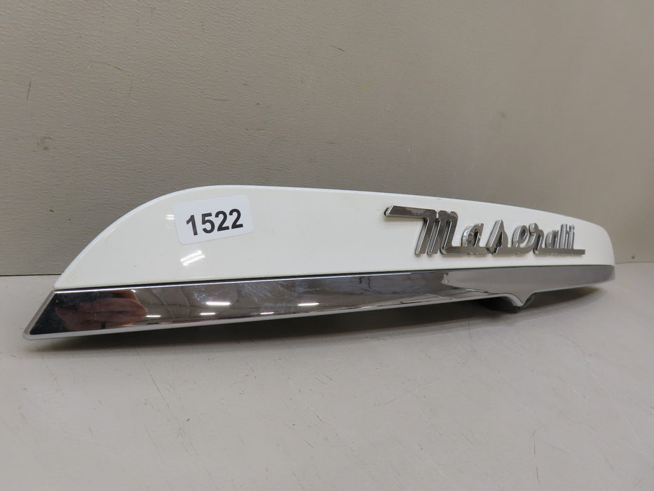 2014-2024 MASERATI GHIBLI REAR TRUNK LID/GARNISH WITH CAMERA OEM